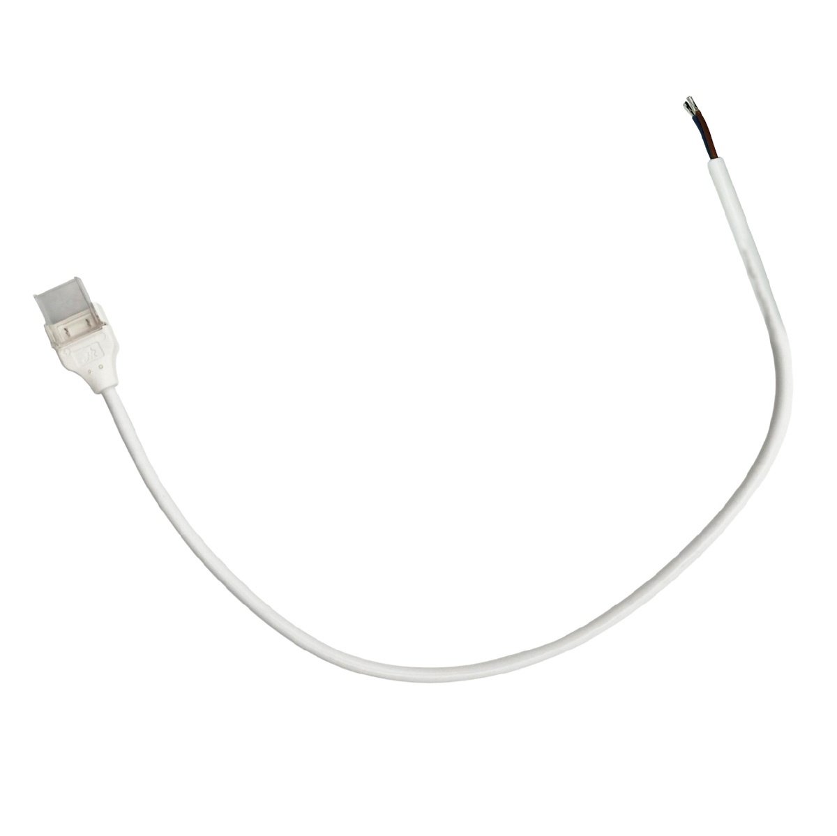 30 Cm Langes Kabel Mit Gebogenem Stecker Für 10 Mm Led-streifen