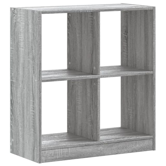 Bücherregal Grau Sonoma 68,5x32x75 Cm Holzwerkstoff Vidaxl