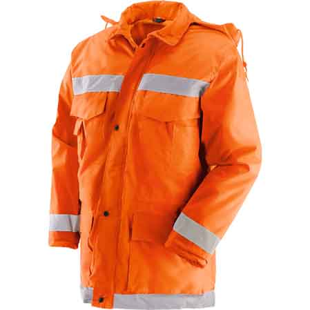Hochsichtbare Winterjacke Gr. Xxl