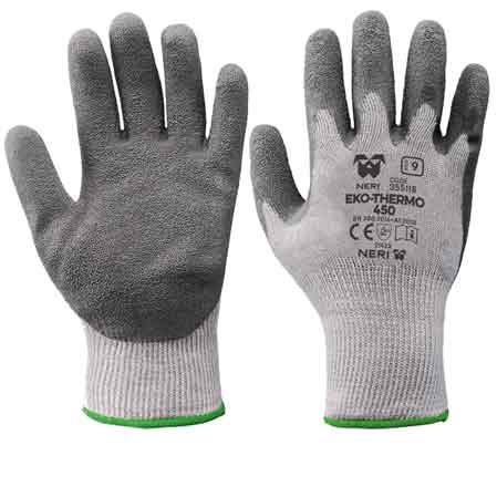 Professioneller Winterhandschuh "eko-thermo" Schwarz Gr. 9