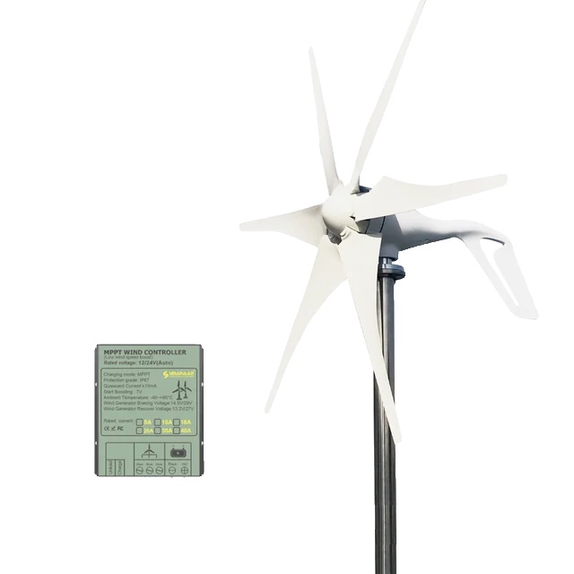 Windturbinen-generator, 1000w Leistungsabgabe, Vielseitige Batteriekompatibilität, 12v-a, Mit Mppt-controller-b, 1000w-e