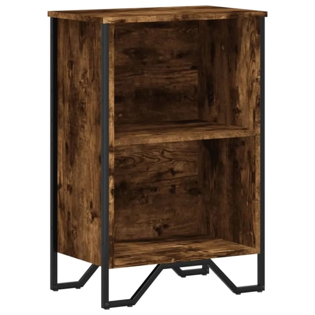 Bücherregal Räuchereiche 50x31x74,5 Cm Holzwerkstoff Vidaxl