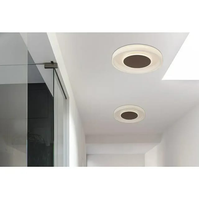 Globo - Deckenleuchte - Goffi - Weiß - Metall - Ø 50cm - Led -