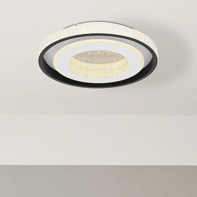 Deckenleuchte - Lucky - Weiß - Metall - Ø 50cm - Led - - Globo
