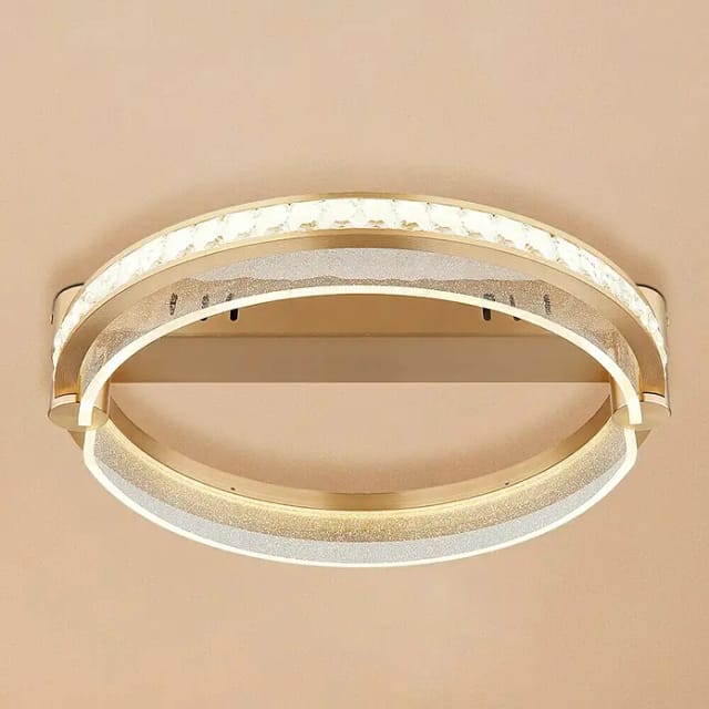 Globo - Deckenleuchte - Blondie - Gold - Metall - Ø 40cm - Led -