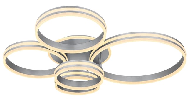 Globo - Deckenleuchte - Rubio - Grau - Metall - Led - 67260-120
