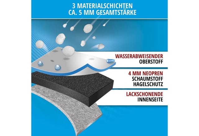 Bâche De Voiture Antigrêle Comfort Protect Suv 520x185x155