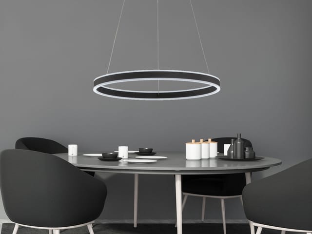 Led Tageslicht Pendelleuchte Sirko Mit Fernbedienung Dimmbar, Ø 60cm