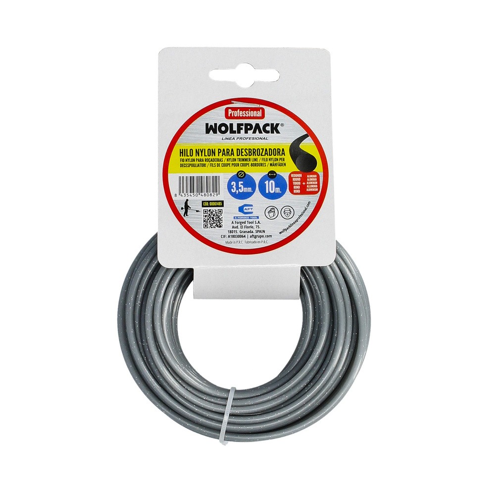Professioneller Runder Nylon/aluminium-draht 3,5 Mm Spule 10 M