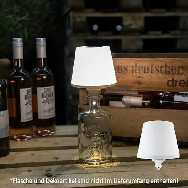 Led Flaschenleuchte Mit Akku Lamprusco Solar Ip54 2021001755 - Rev