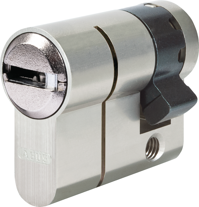 Halbzylinder Mit P6ps Presnap Verschluss - 10 X 30 Mm - Vernickeltes Messing - Abus - 5017700-01