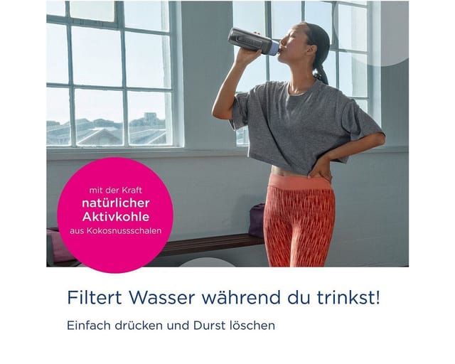 Fill & Go Active Darkgreen Inkl. 2 Microdisc - Brita