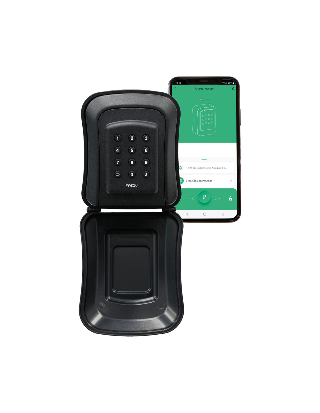 Intelligenter Schlüsselbund Keeper Access Ip65 9,5x5x11,5 Cm