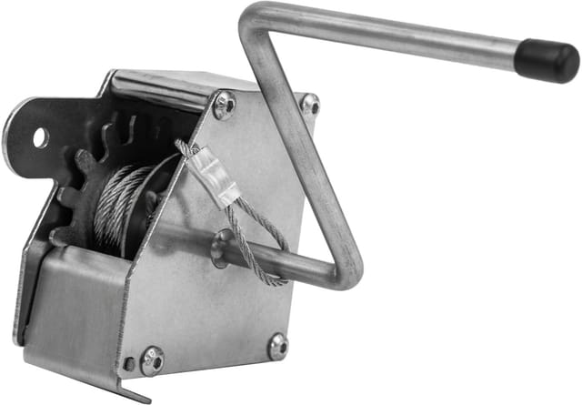 Schneider Kurbel 3 M Edelstahl Für Max. Gesamtgewicht Ca. 25 Kg Grillzubehör
