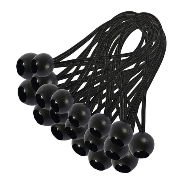 30 Stück Bungee-seil, Planen-bungee-seil, Bungee-seil, Bungee-seil Für Pavillon, Plane, Camping, Zelt, Vorhänge, Verlängerungskabelbaum (150 Mm)