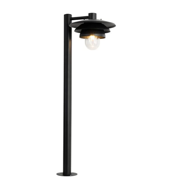 Design-außenpoller Schwarz 100 Cm Ip44 - Morty