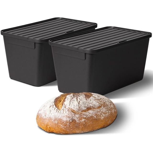 2x Novaliv Dose Brotbox Mit Deckel