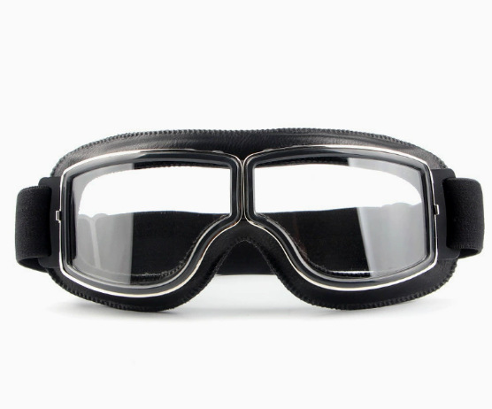 Motorradbrille, Kratzfeste Brille, Fahrradbrille, Retro-motocross-helmbrille Für Herren