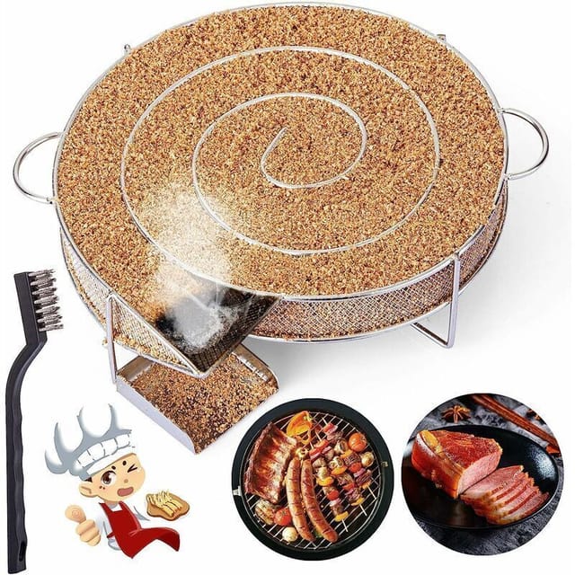 Choyclit Kaltrauchgenerator Zum Räuchern Von Fleisch Und Fisch In Der Räucherkammer Mit Grill-reinigungsbürste