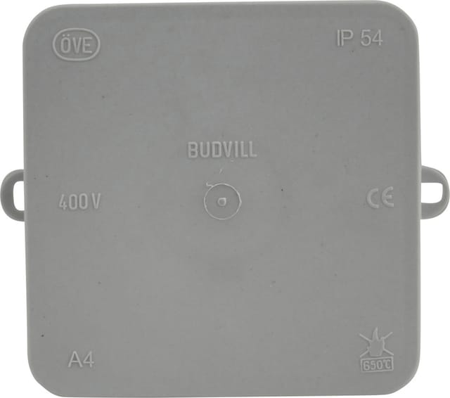Weitere - Abzweigkasten Aufputz Ip 54, 100 X 100 X 40 Mm Grau Abzweigdose Verteilerdose Ap