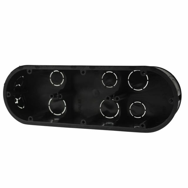 Up-schalterdose 3f 45mm Schwarz Schalterdosen & Abzweigdosen