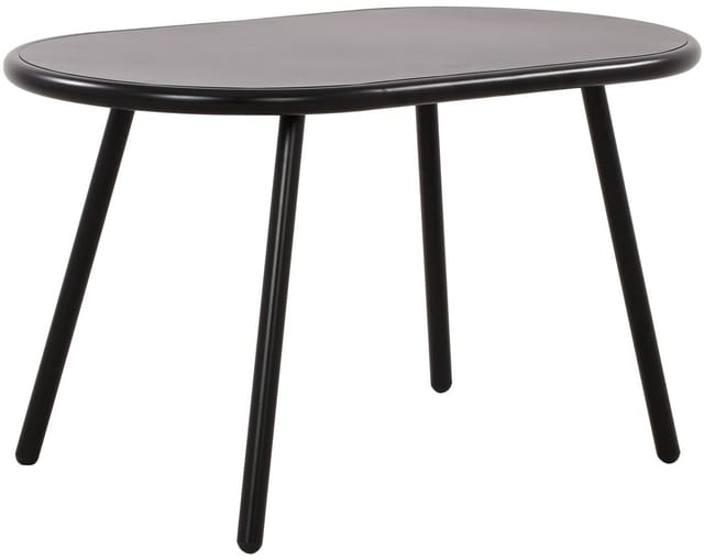 Outdoor Couchtisch Velva Schwarz