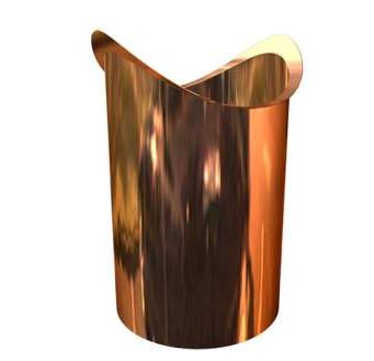 Zylindrischer Gerader Schweißanschluss Amelux - Kupfer - Dn 25 Ø 80 Mm - 51469