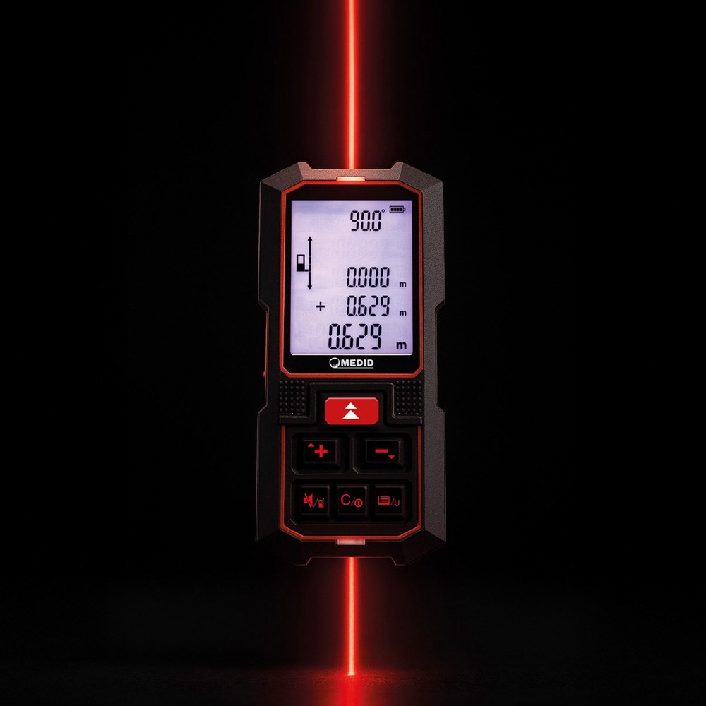 Doppellaser-messgerät Pro 120 M Mit Ip54-schutz