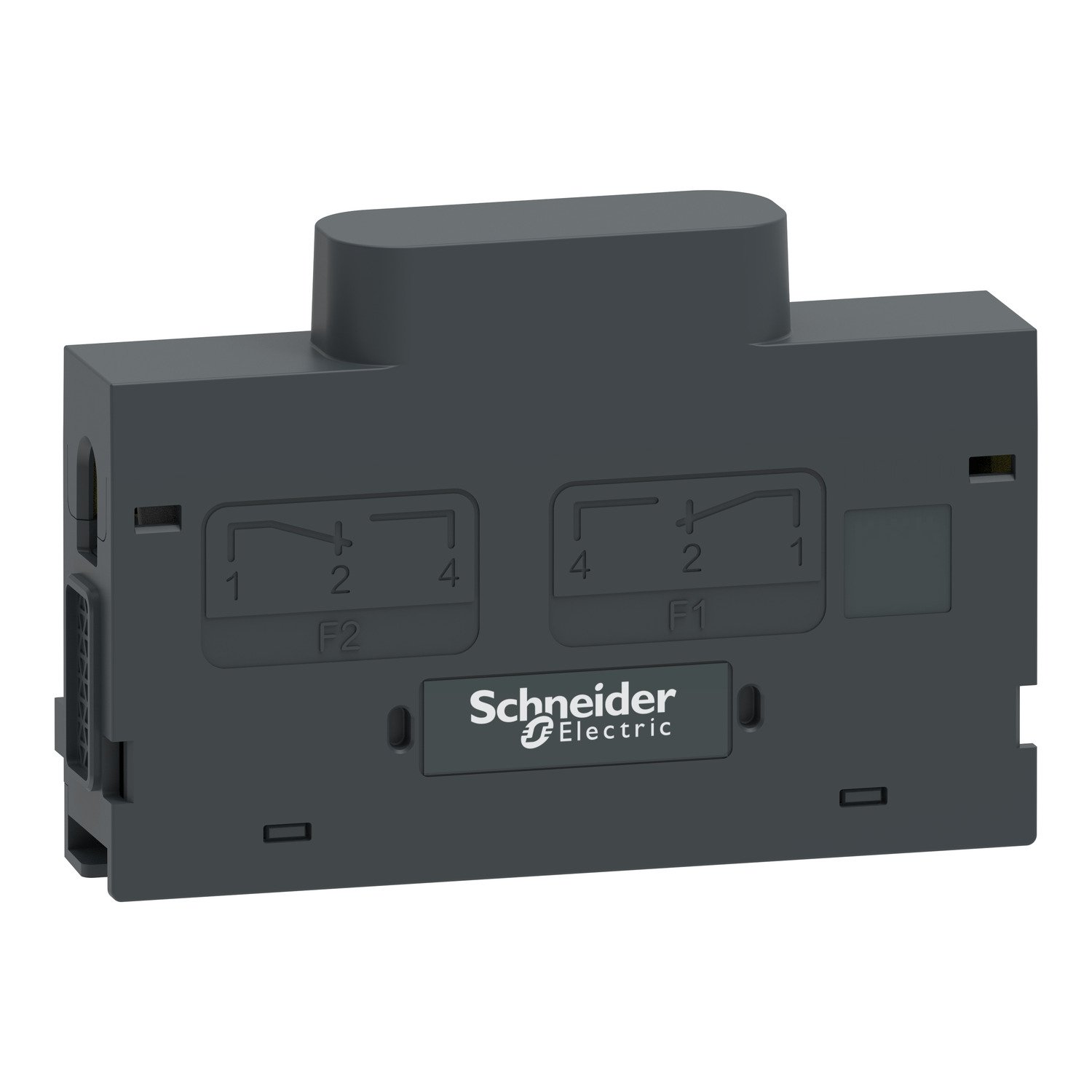 Transferpact Hilfskontakt, 2 Bis + 2 Nf, 90 Mm Höhe, Clip-montage Und Signalisierung.