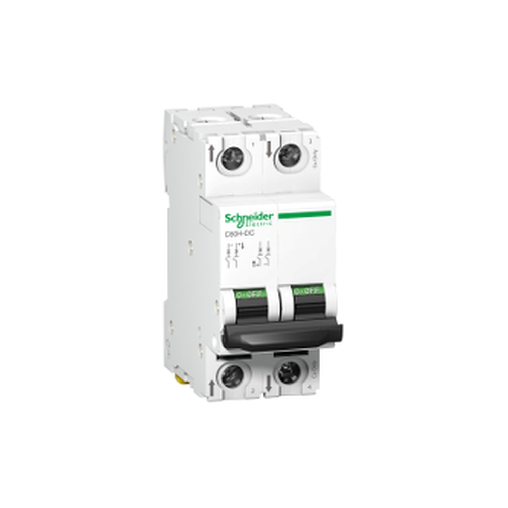 Schneider C60 13a 500vdc 2-poliger Thermomagnetischer Schutzschalter