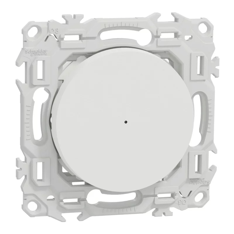 Led-tastdimmer Odace Wiser Weiß Kreide 2- Oder 3-leiter - Schneider - S920522