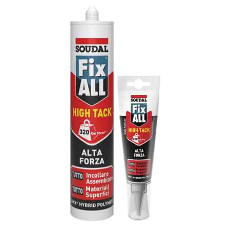 Dicht- Und Klebemasse 'fix All High Tack' Soudal 25 Ml - Weiß