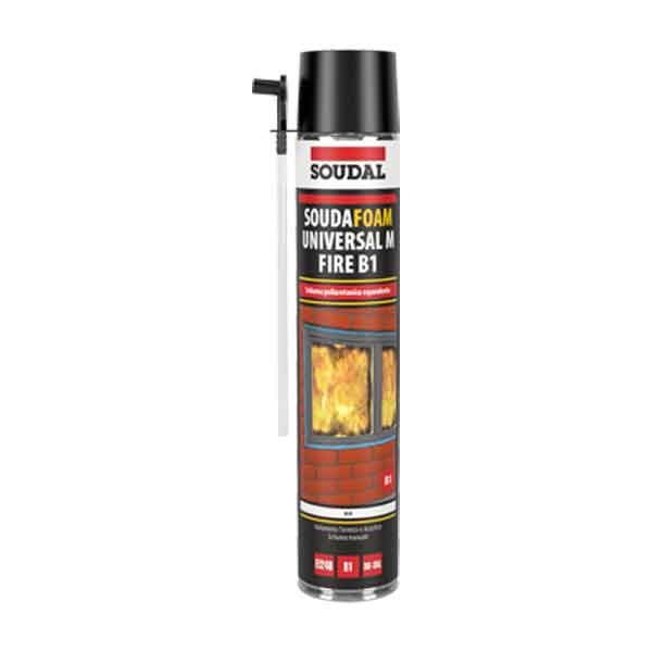 Feuerschutz-polyurethanschaum Soudal 750 Ml - Pistole
