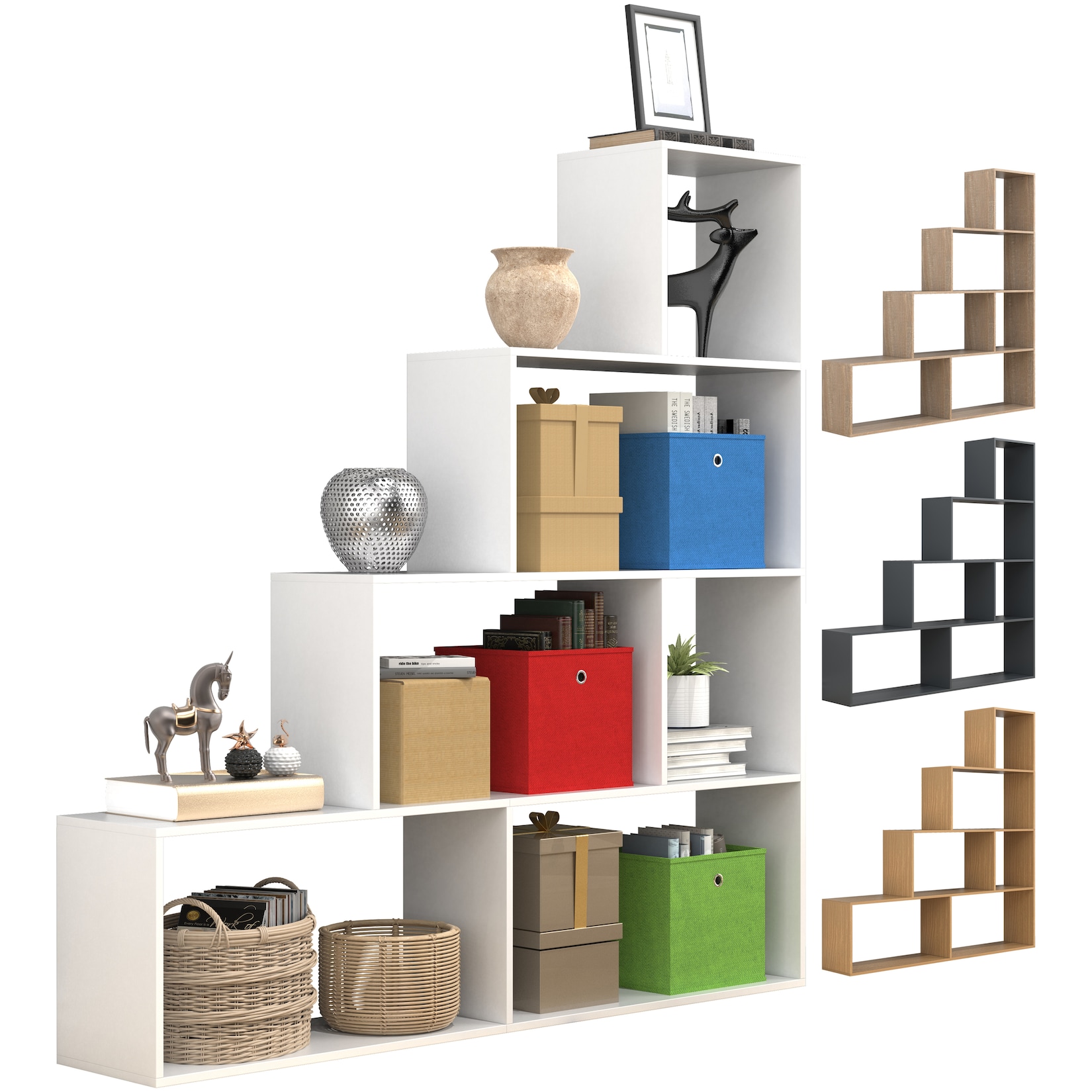 Ebuy24 - Holz Regal Raumteiler Bücher Dubila L
