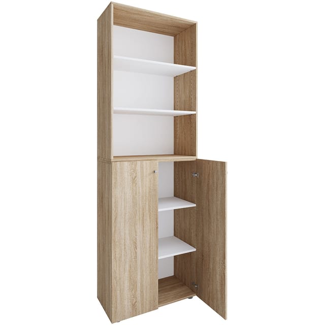 Büroschrank Aktenschrank Regal Lona 6f
