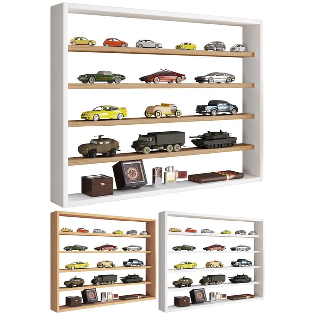 Ebuy24 - Holz Wandregal Wandvitrine Regal Osado L