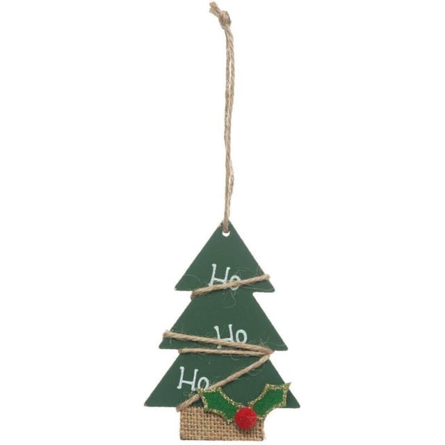 Sdn Holz Tanne Hohoho Vt 10cm - Feeric Lights & Christmas