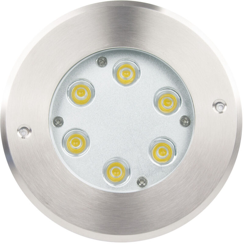 7-w-led-einbaustrahler Für Den Außenbereich, Warmweißes Licht (3000 K)