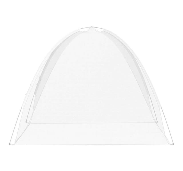 Vidaxl - Moskito-netzzelt Mongolisch 220 Mesh Weiß 200x180x135 Cm