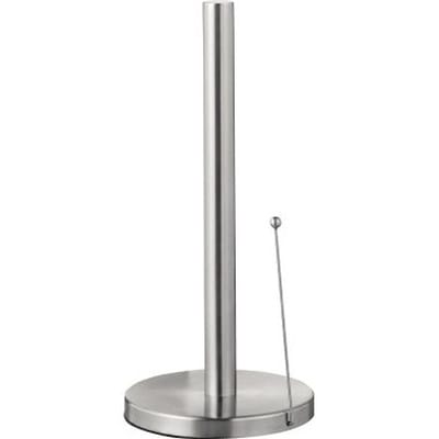 Esmeyer - Küchenrollenhalter ® Sam 15 X 33 Cm (d. X H) Inkl. Abreißhilfe Edelstahl Farbe: Silber