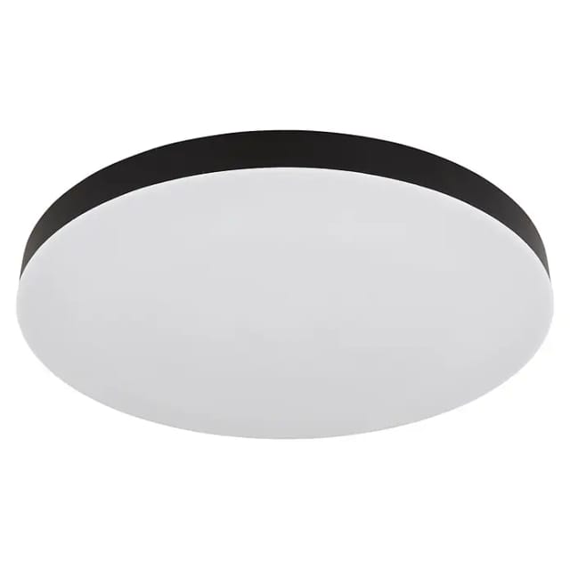Deckenlampe Deckenleuchte Wohnzimmerlampe Schwarz Led Tageslichtleuchte D 50 Cm