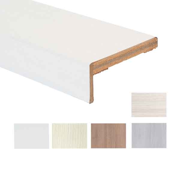 Türfries-set Farbe Graues Ulmenholz