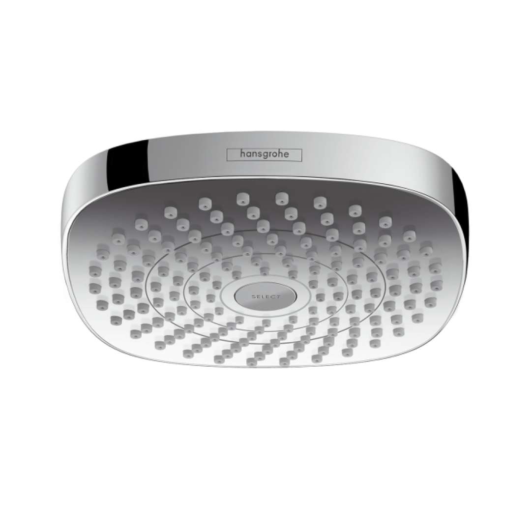 Hansgrohe - Kopfbrause, 18 Cm, 2 Strahlen, Verchromt 26524000roz1