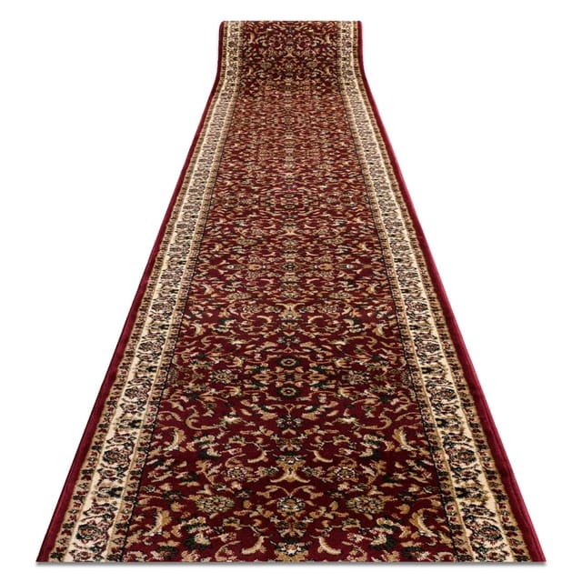 Läufer Heat-set Royal Adr 1745 Weinrot 80 Cm Red 80x200 Cm