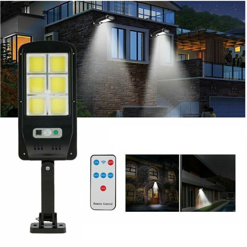 Straßenbeleuchtung Mit Solarpanel, Photovoltaik-sensor, 120 Leds, Cob, 5195