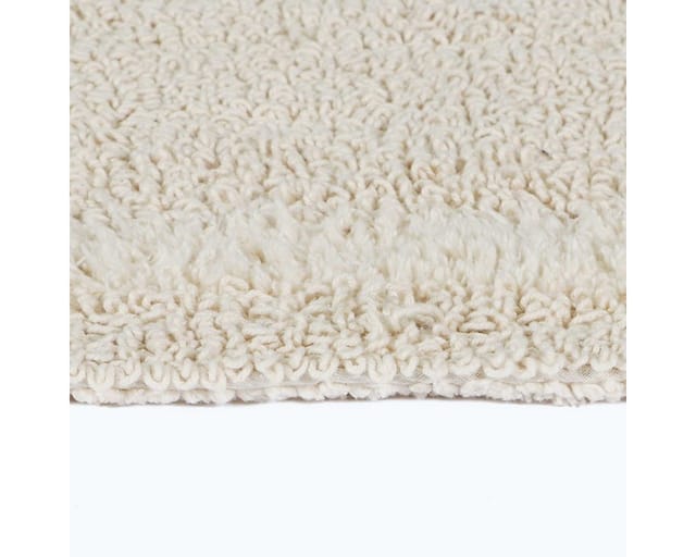 Homescapes Wc-vorleger Creme 50x55 Cm Aus 100% Baumwolle