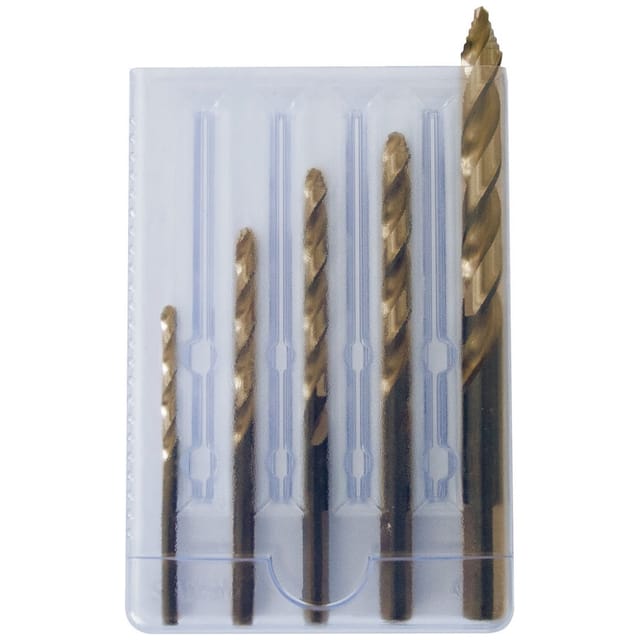 Projahn Spiralbohrer Set Din338 Hss-co5% Prostep 5-tlg. Ø 3 - 4 - 5 - 6 - 8 Mm