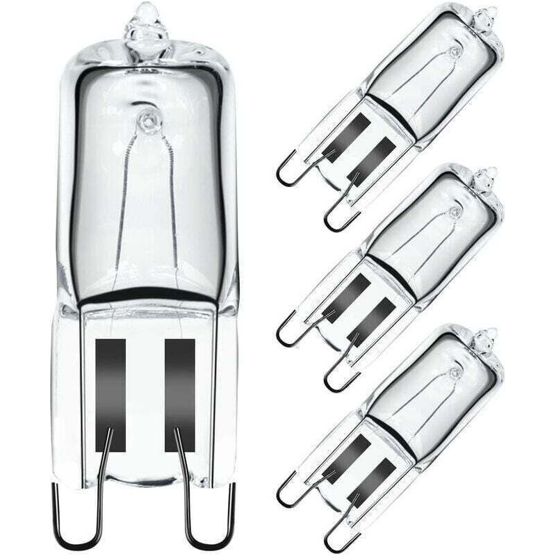 Ampoule Halogène G9 Pour Four 40w 230v, Ampoule G9 Pour Four, Ampoule Pour Micro-ondes, Ampoule À Tolérance De 300°c, Lot De