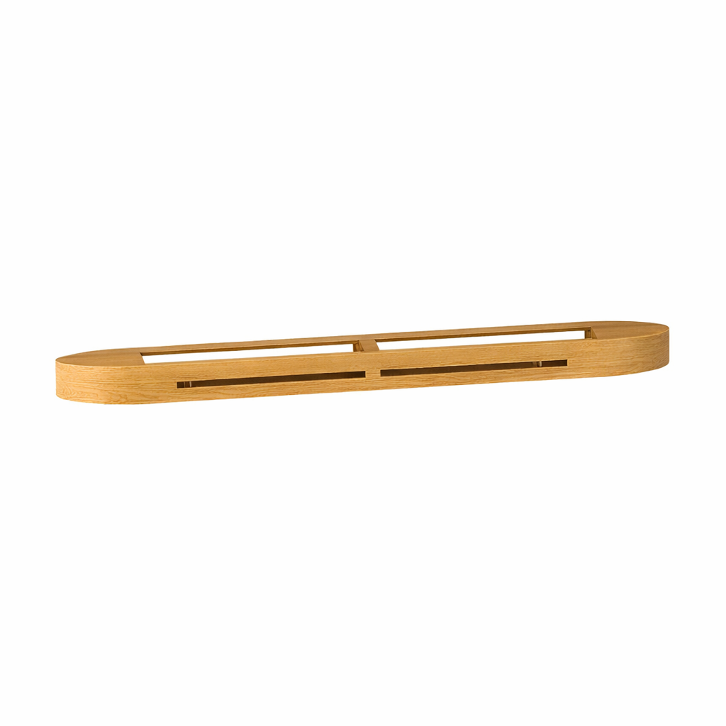 Feuchtegeregelte Luftzufuhr Aira - Goldenes Eichenholz - Anjos Ventilation - 0696cd