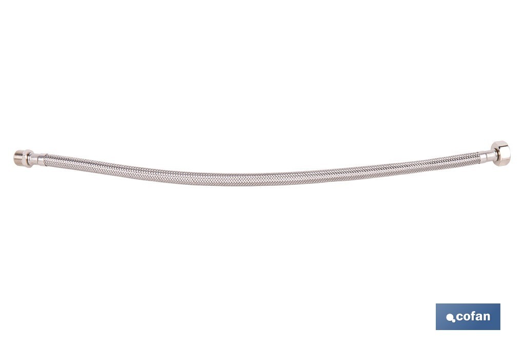 Flexibler Rostfreier Anschluss 50 Cm Mit G1/2 X G3/8-anschlüssen